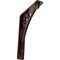 Ekena Millwork Crawley Wrought Iron Bracket, (Single center brace), Antiqued Copper 1 1/2"W x 5 1/2"D x 8"H BKTM01X05X08SCRACO - alternate 1